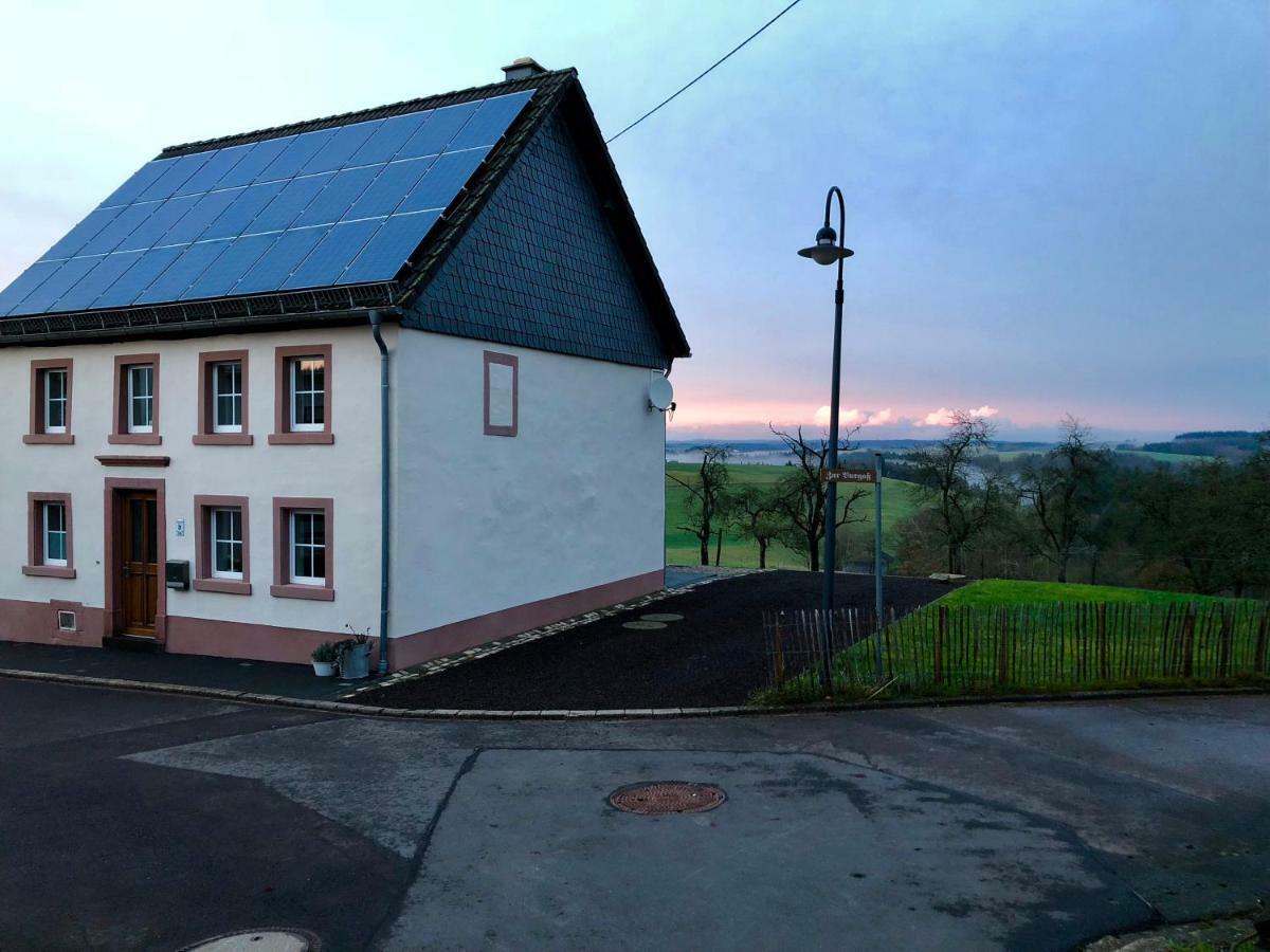 Auszeit-Eifel Eifelhaus "Burgass 1807" Sauna & Badezuber Willwerscheid Exteriör bild